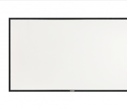 Projection screen KAUBER Frame Lite 16:9 260x146 White Ice