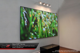 LaserTV Projektor Epson EH-LS300W + Ekran elektryczny Elite Screens Seria AEON CLR™ AR100H-CLR